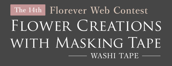 Flower Creations with Washi Masking Tape